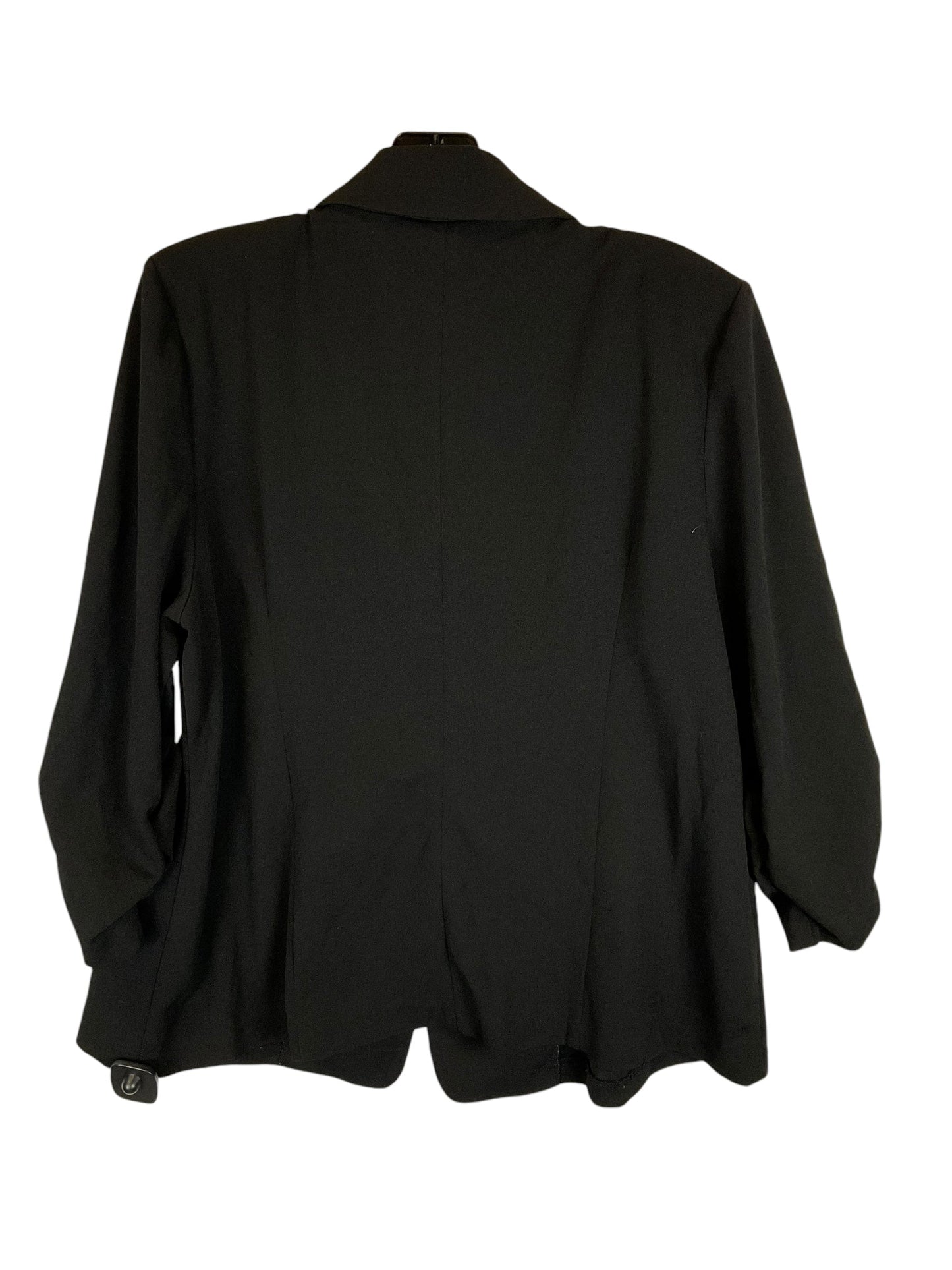 Blazer By Clothes Mentor In Black, Size: 2x