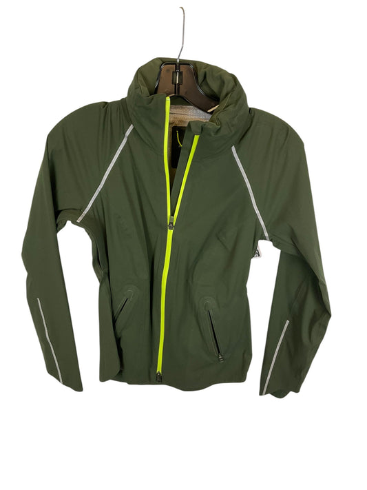 Athletic Jacket By Athleta In Green, Size: Xxs