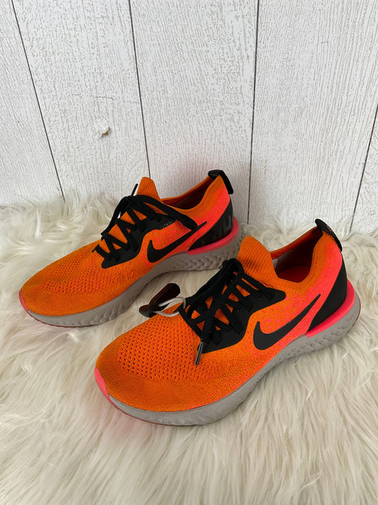 Orange Shoes Athletic Nike, Size 7.5