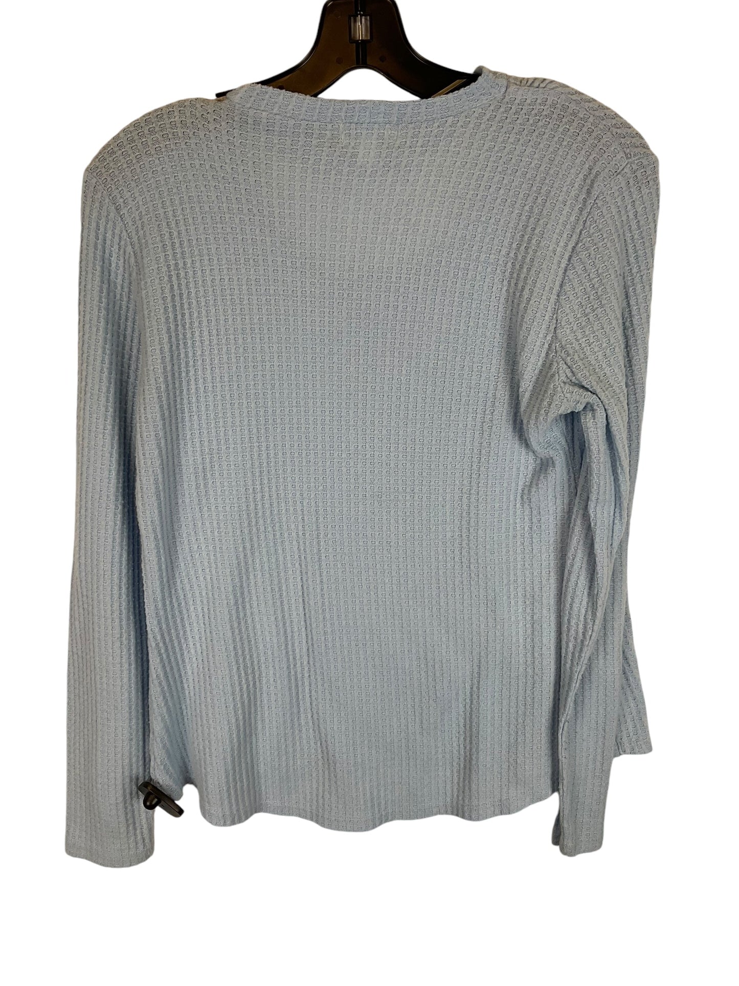 Top Long Sleeve By Charming Charlie In Blue, Size: S