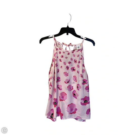 Top Sleeveless By Cabi In Pink, Size: M