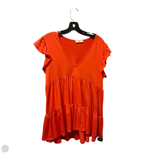Dress Casual Short By Entro In Orange, Size: S