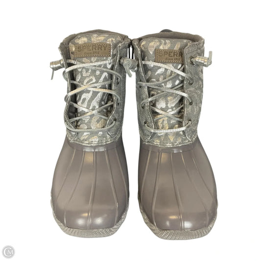 Boots Rain By Sperry In Grey, Size: 8.5