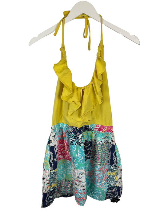 Yellow Dress Designer Lilly Pulitzer, Size M