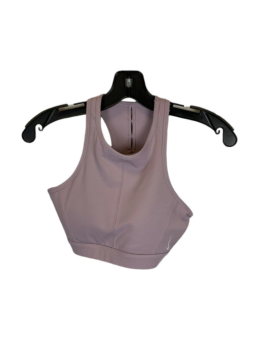 Purple Athletic Bra Nike Apparel, Size S