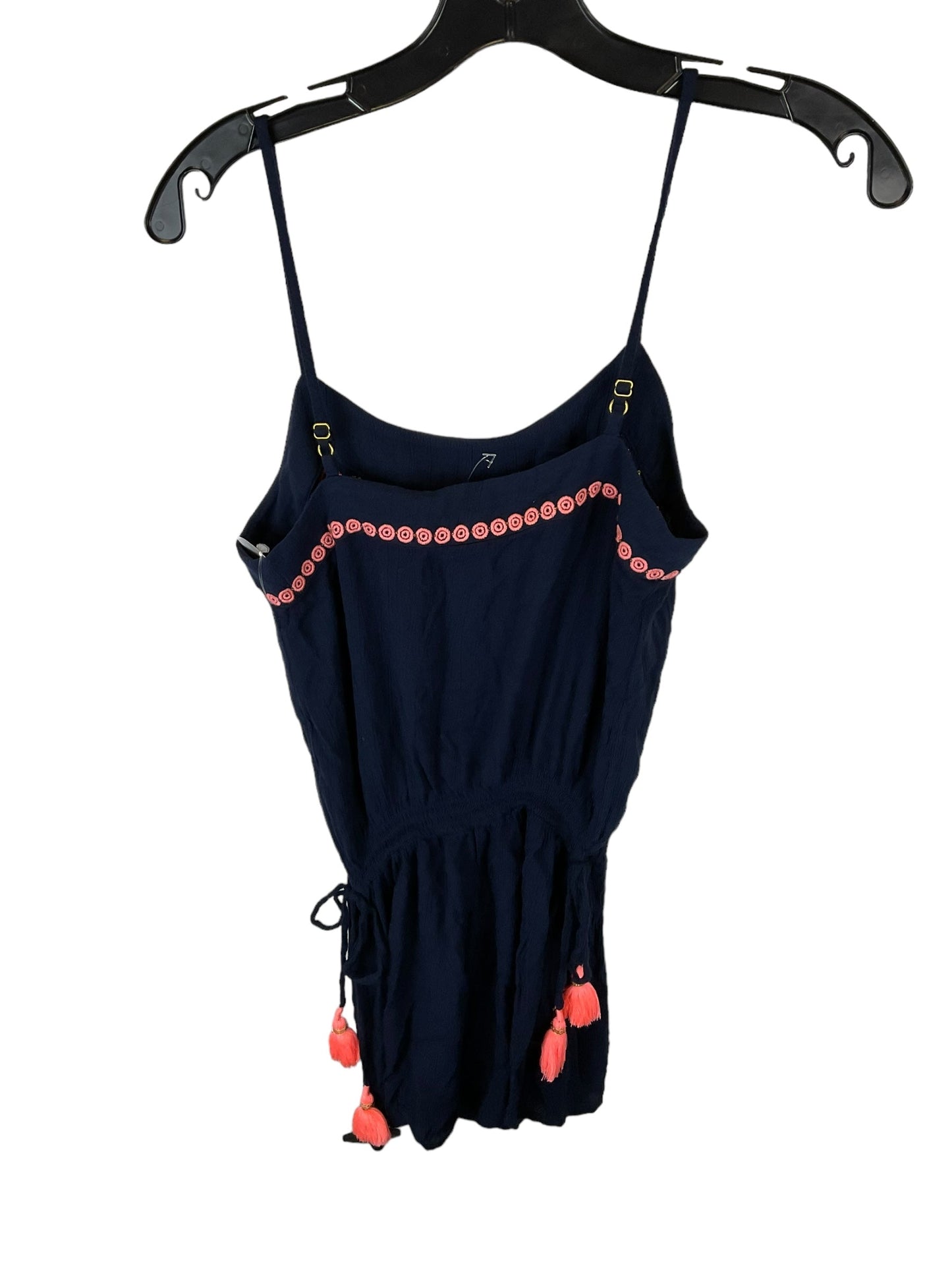 Navy Romper Designer Lilly Pulitzer, Size Xxs