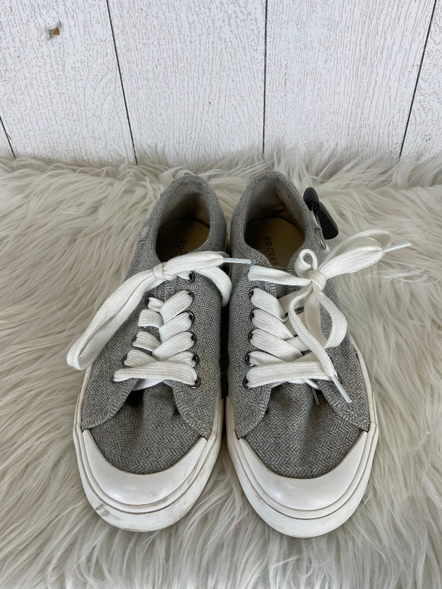 Shoes Sneakers By Rocket Dogs In Grey, Size: 7.5