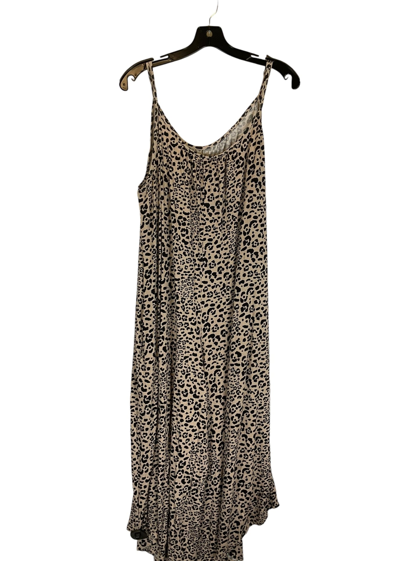 Jumpsuit By Clothes Mentor In Animal Print, Size: L