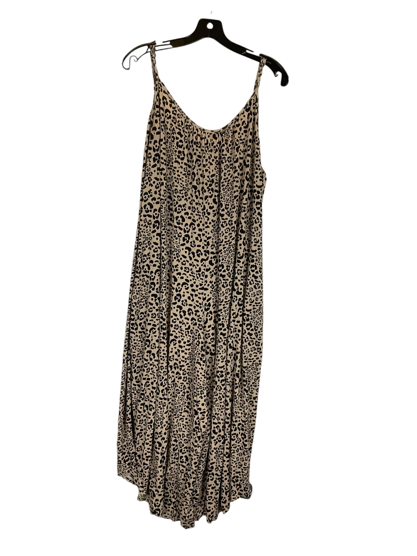 Jumpsuit By Clothes Mentor In Animal Print, Size: L