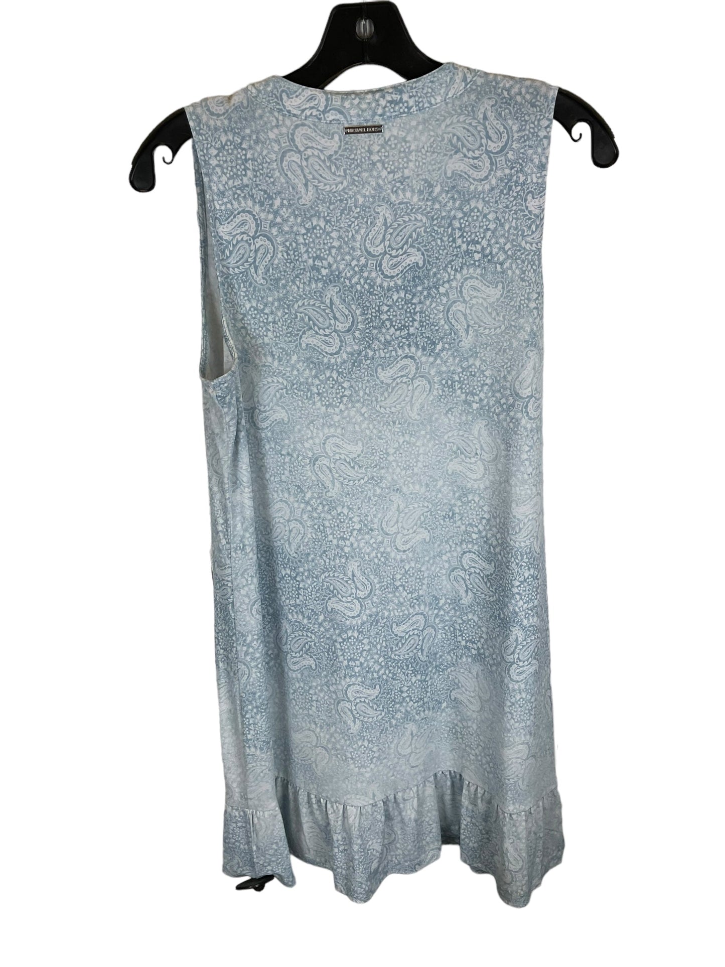 Dress Designer By Michael By Michael Kors In Blue & White, Size: M