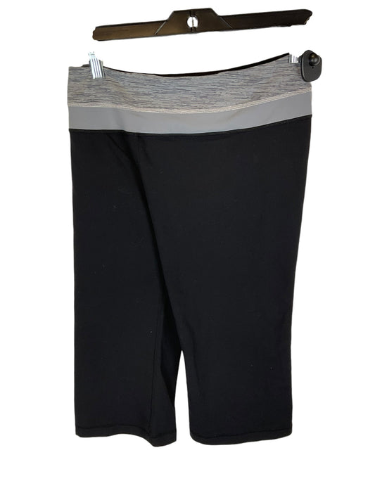 Athletic Capris By Lululemon In Black, Size: 8