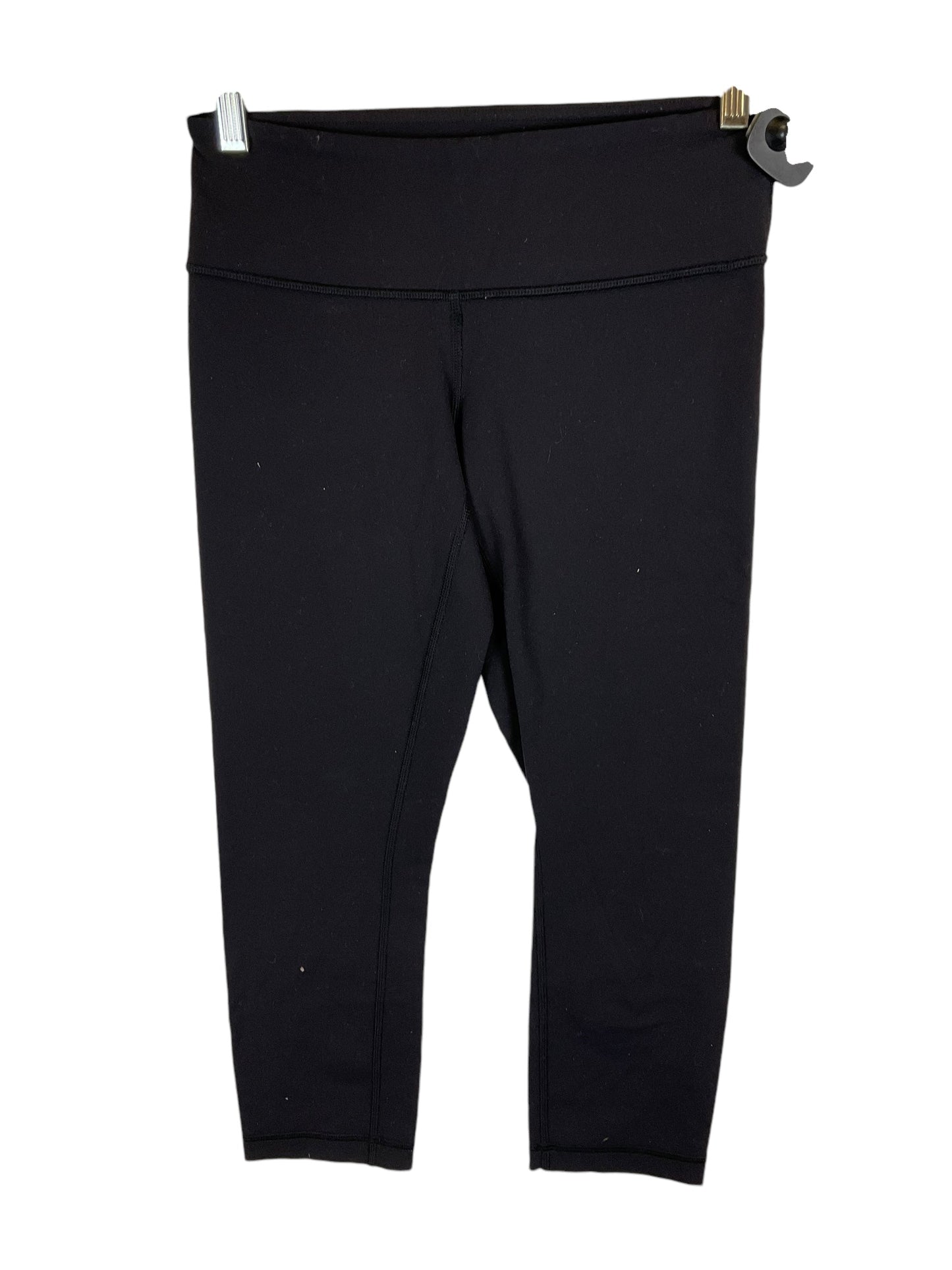 Athletic Capris By Lululemon In Black, Size: 8