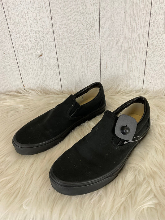 Shoes Sneakers By Vans In Black, Size: 9.5