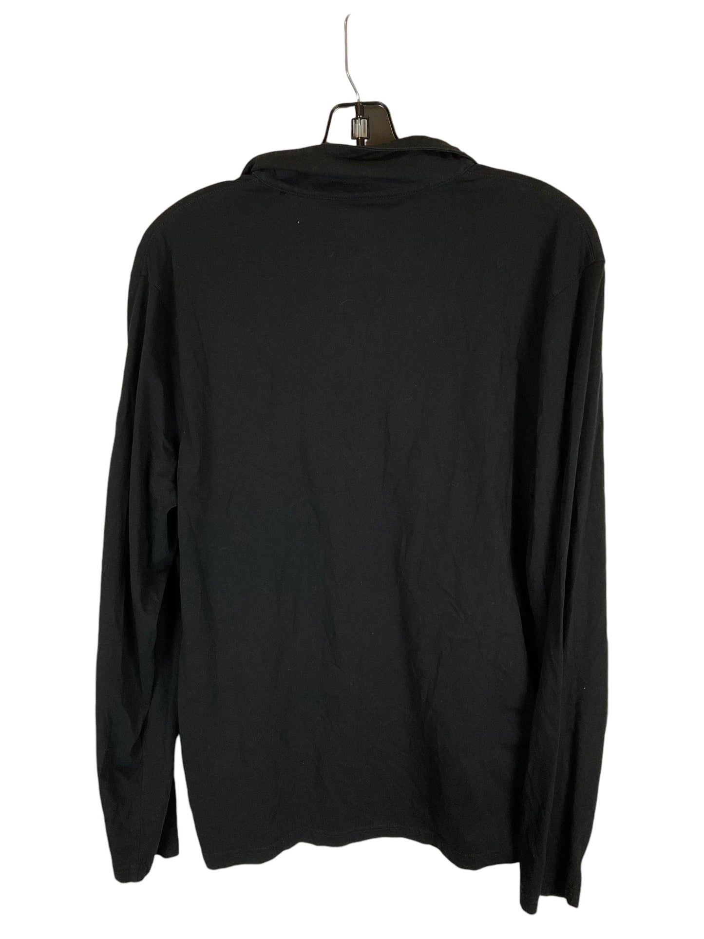 Top Long Sleeve Designer By Michael By Michael Kors In Black, Size: M