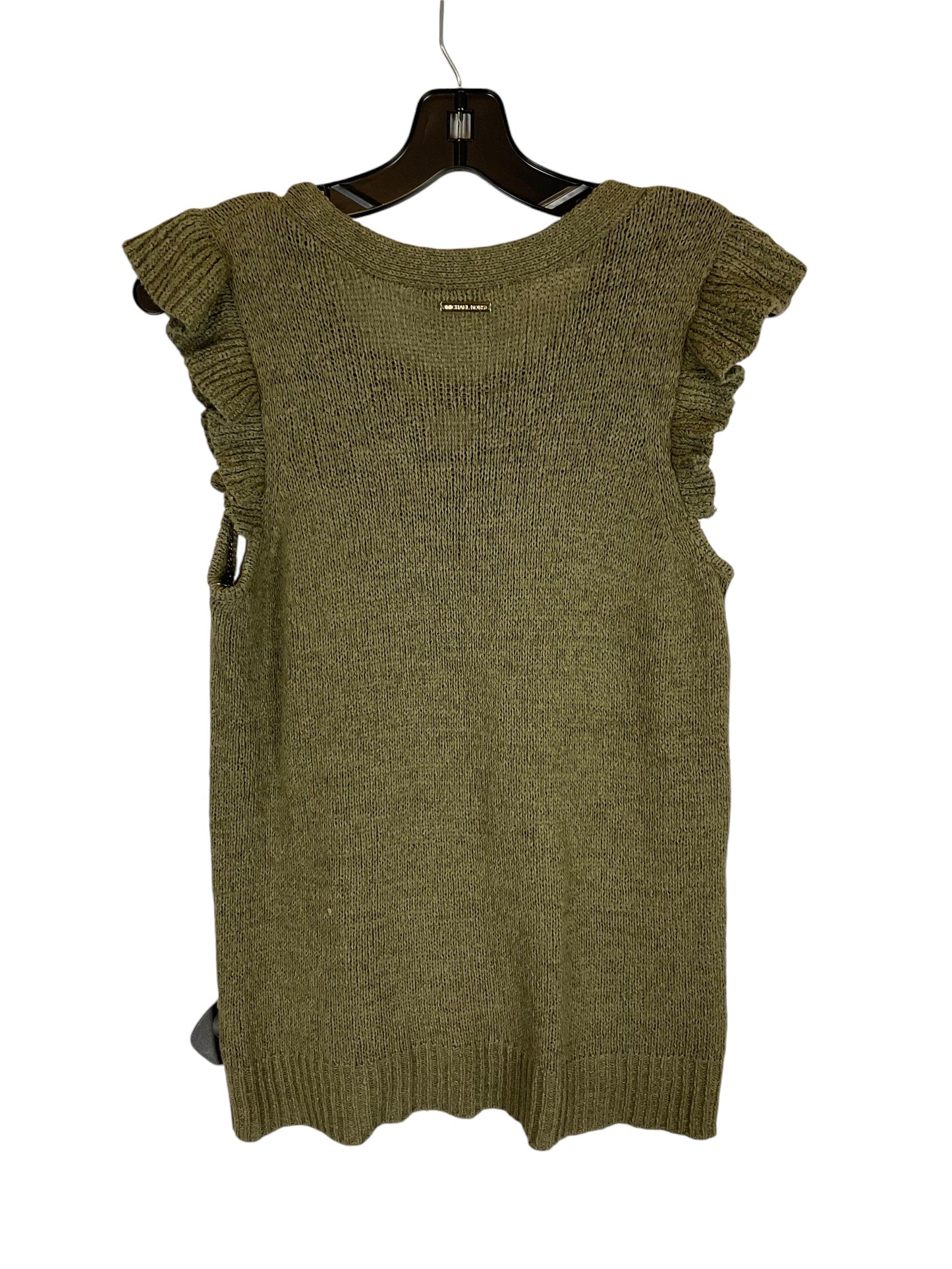 Top Sleeveless Designer By Michael By Michael Kors In Green, Size: M