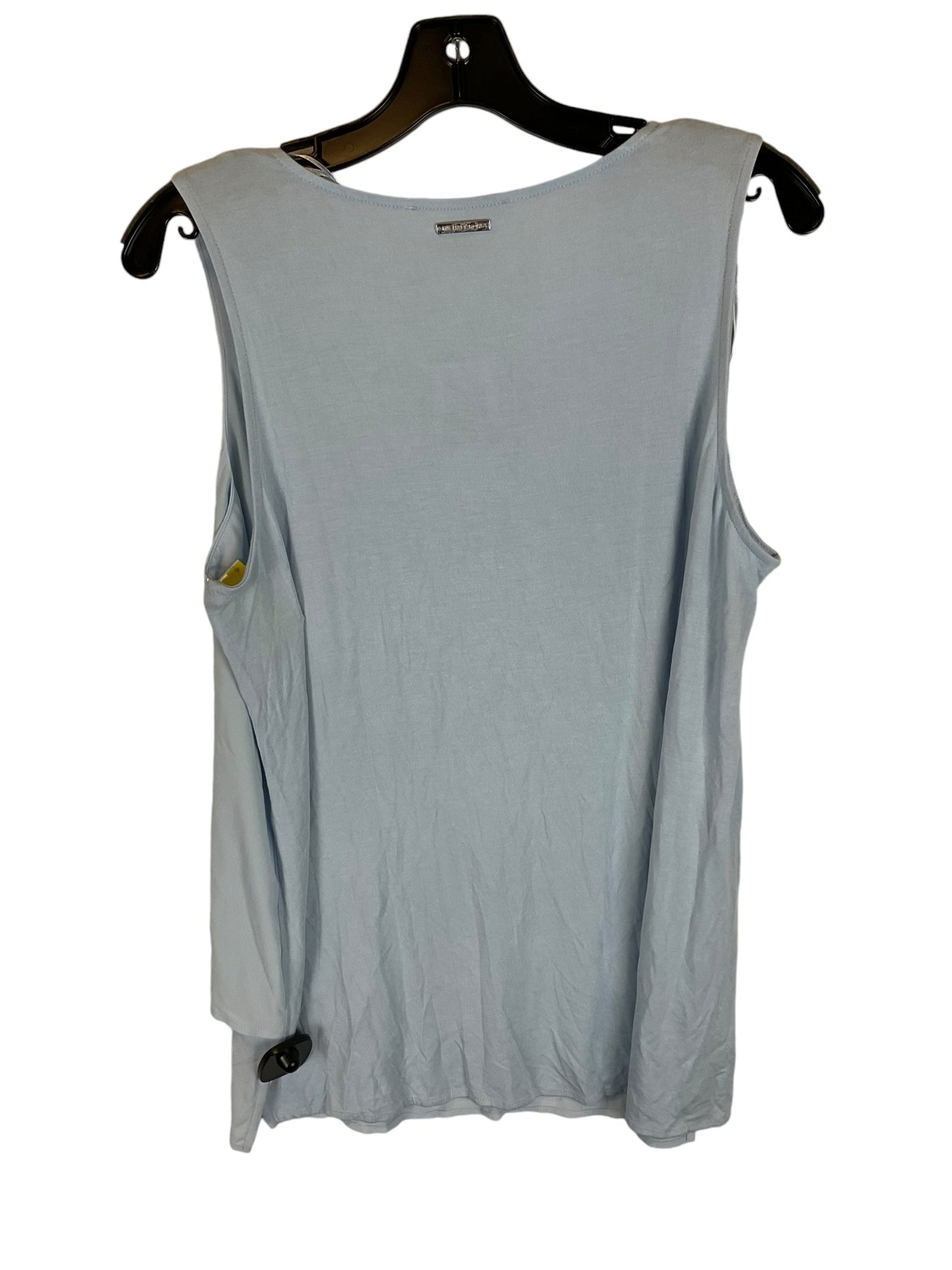 Top Sleeveless Designer By Michael By Michael Kors In Blue, Size: L