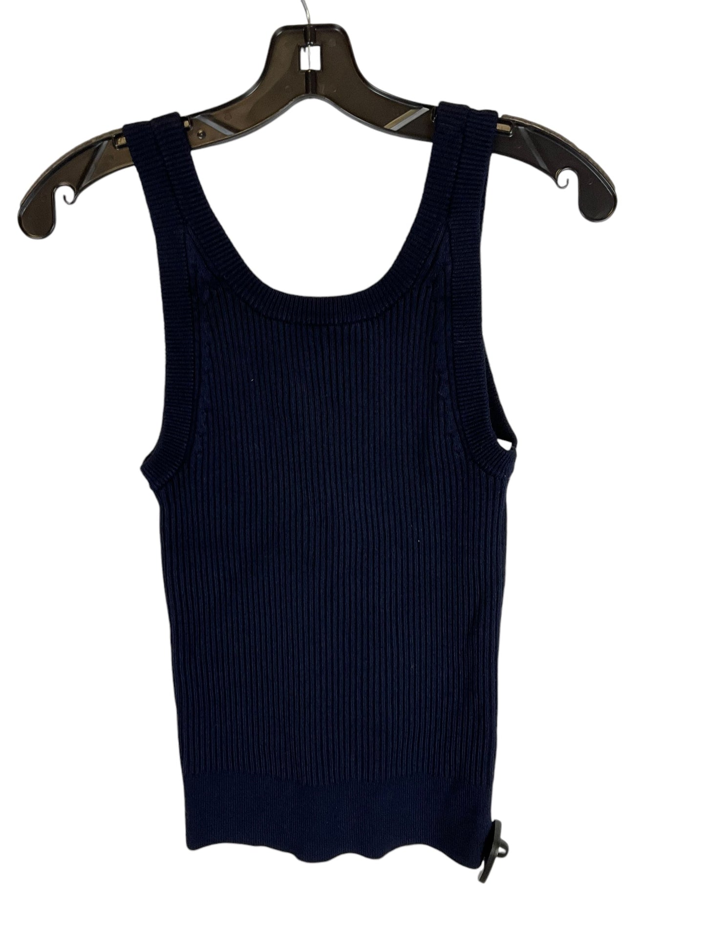 Top Sleeveless By Anthropologie In Navy, Size: S