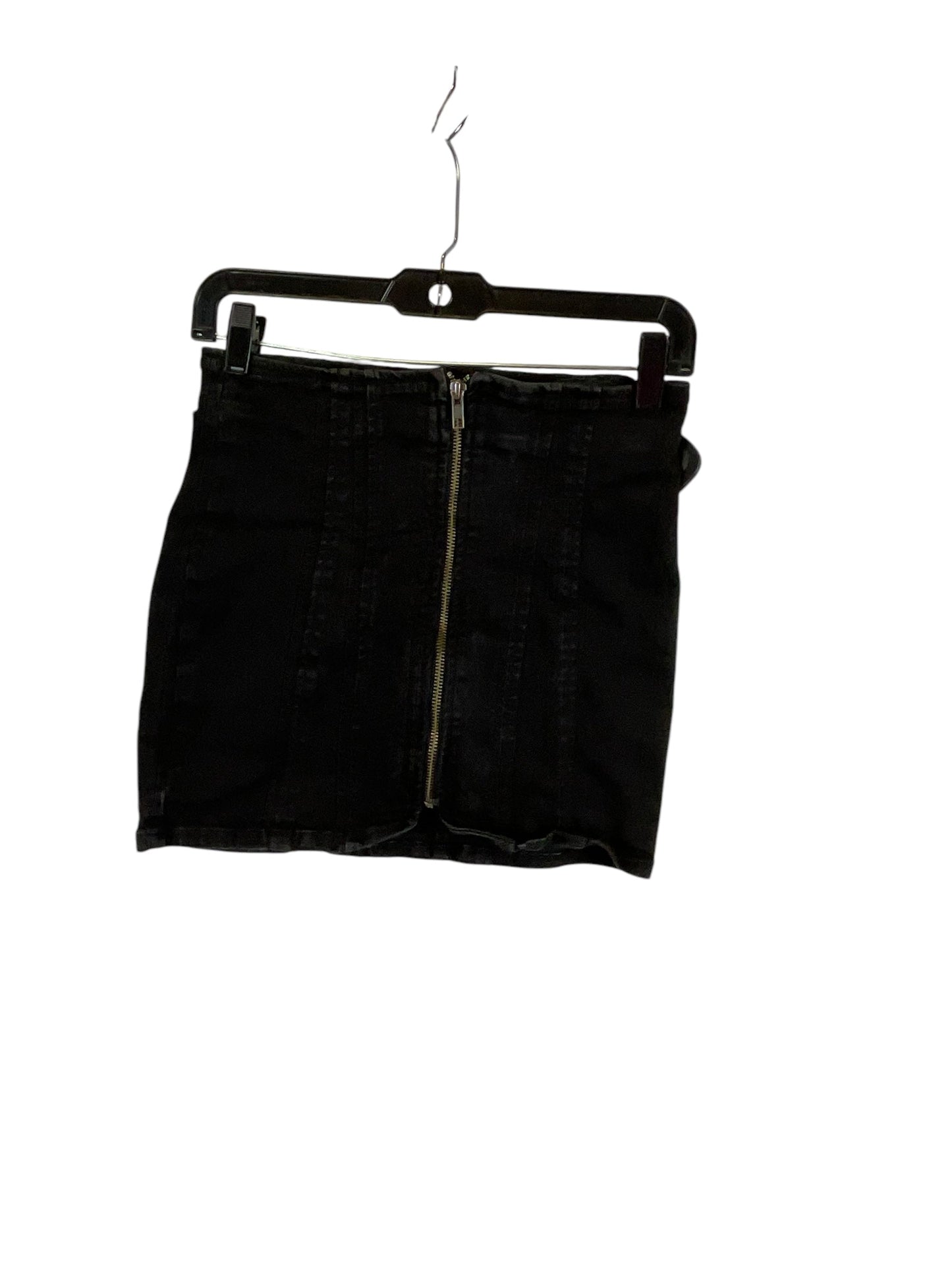 Skirt Mini & Short By We The Free In Black Denim, Size: 4