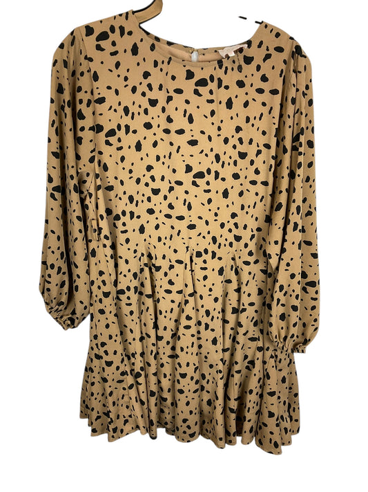 Dress Casual Short By Entro In Animal Print, Size: S