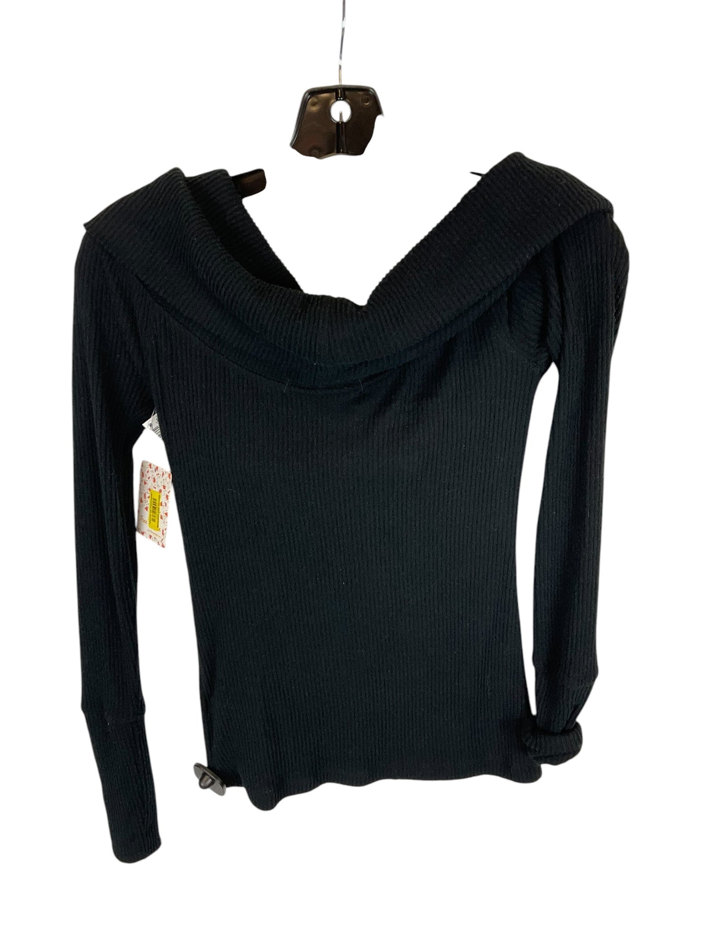 Top Long Sleeve By We The Free In Black, Size: S