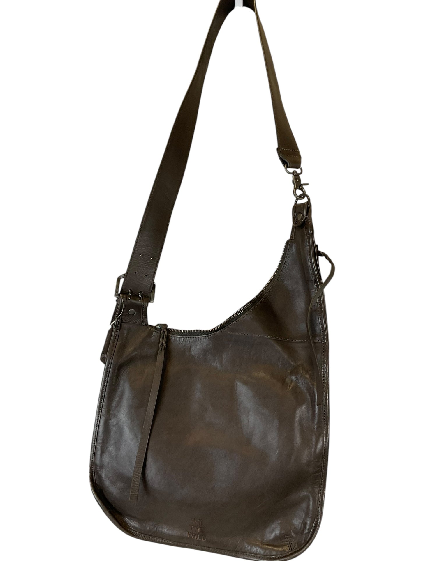 Handbag Leather By We The Free, Size: Medium