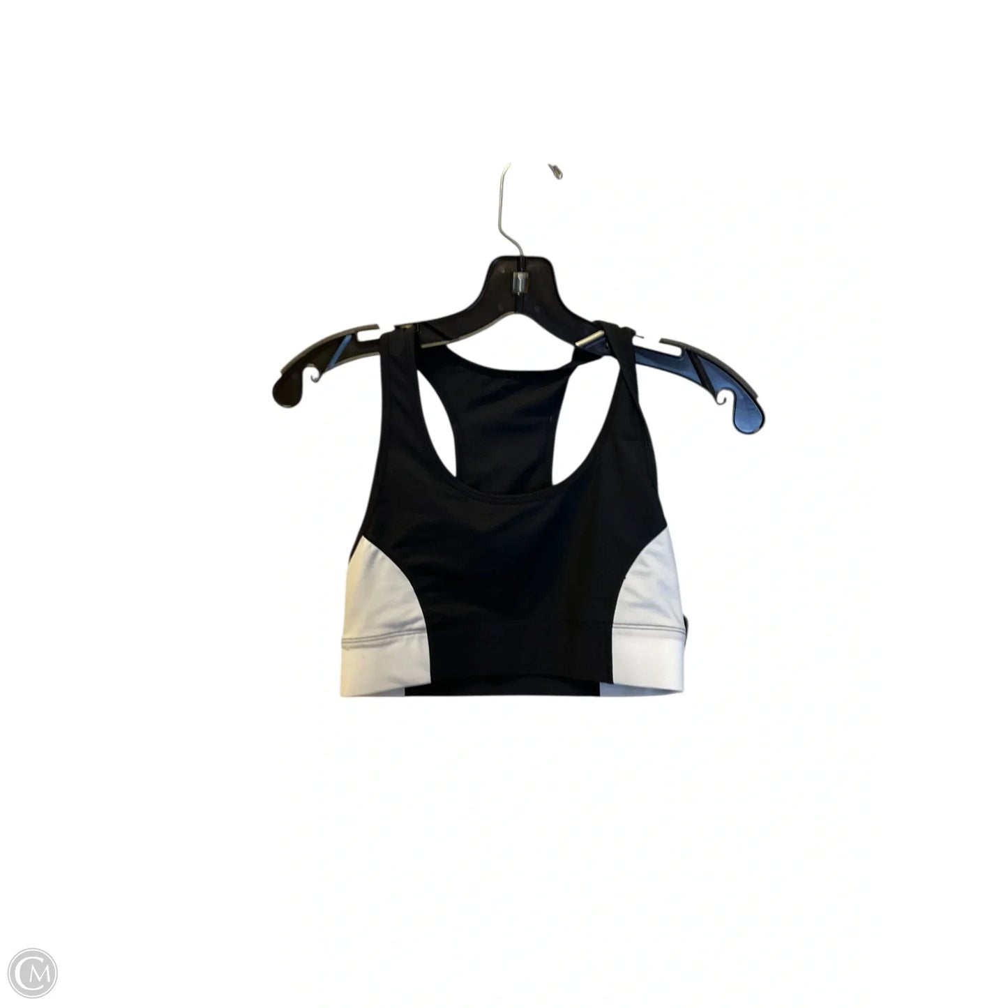 Athletic Bra By Fabletics In Black & White, Size: S