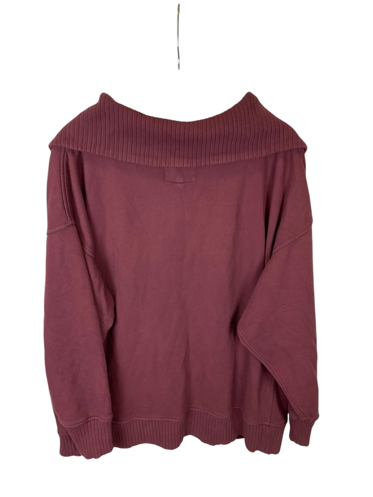 Sweatshirt Collar By Aerie In Purple, Size: L