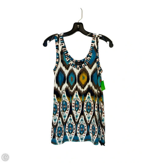 Tank Top By Karen Kane In Multi-colored, Size: L