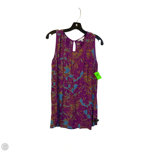Tunic Sleeveless By Cabi In Purple, Size: M