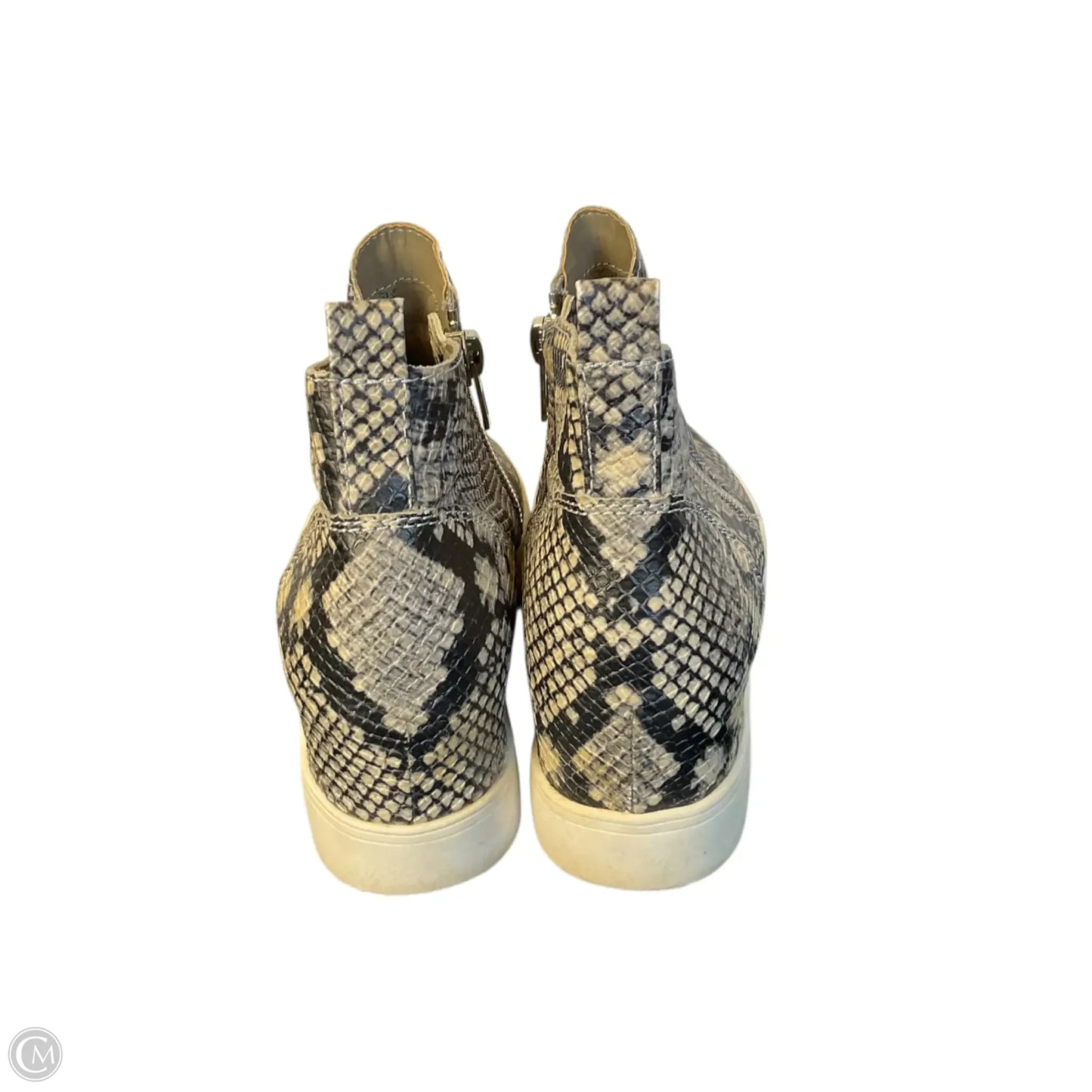 Shoes Sneakers By Steve Madden In Snakeskin Print, Size: 8.5