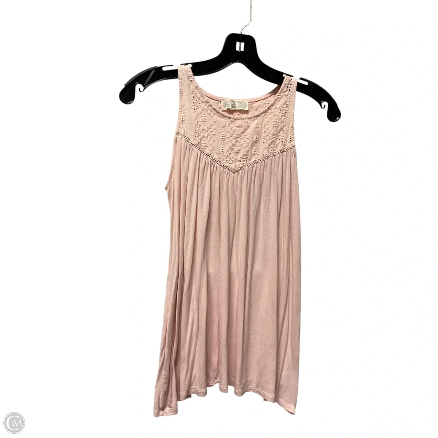 Top Sleeveless By Pink Rose In Pink, Size: Xs