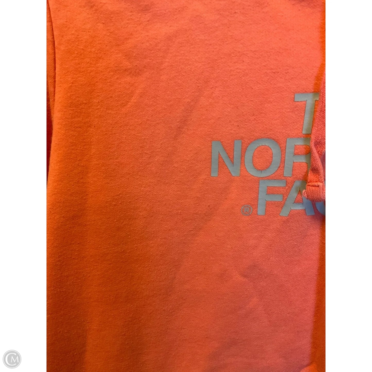 Sweatshirt Hoodie By The North Face In Coral, Size: Xl