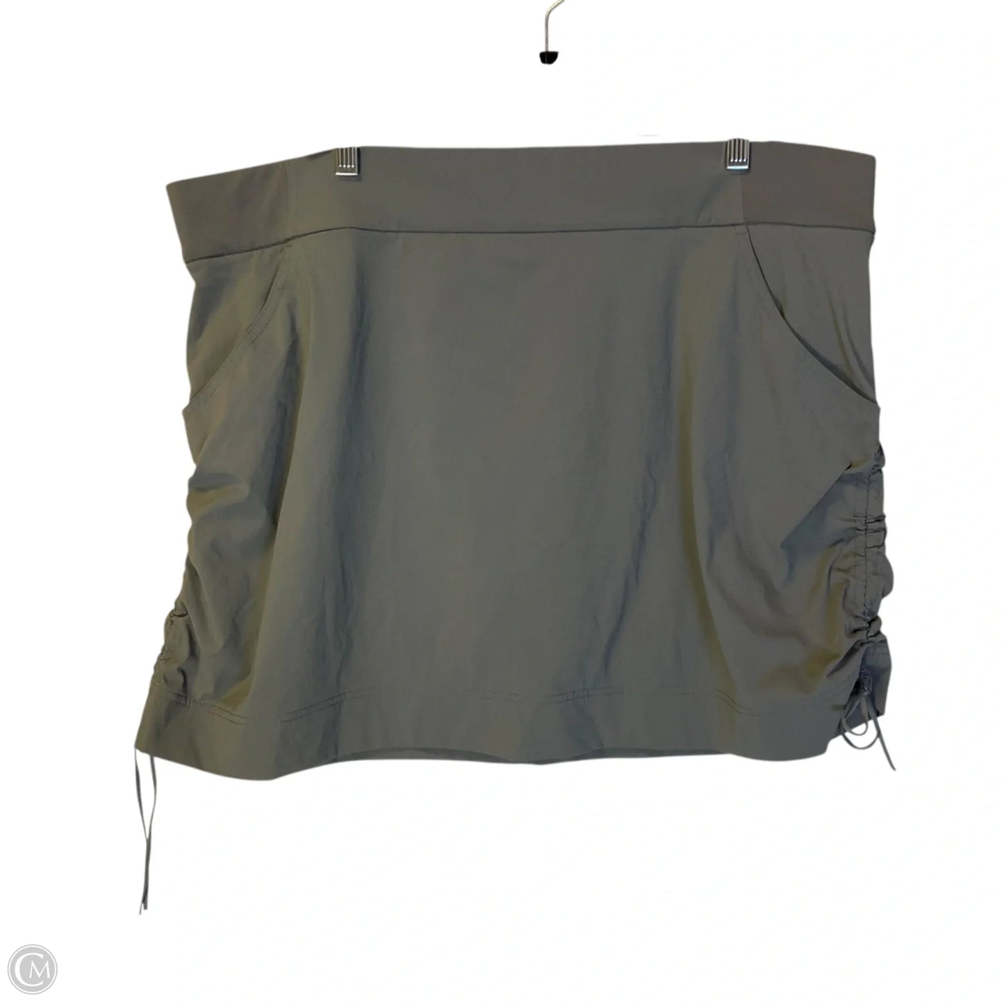Athletic Skort By Columbia In Grey, Size: Xxl