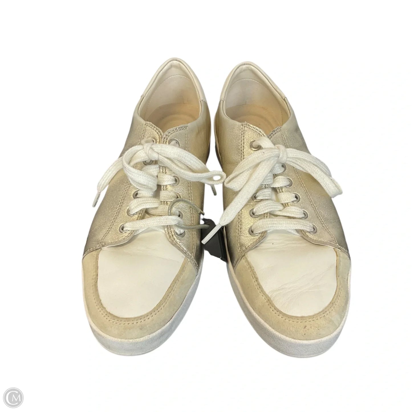 Shoes Sneakers By Cole-haan In Gold, Size: 7.5