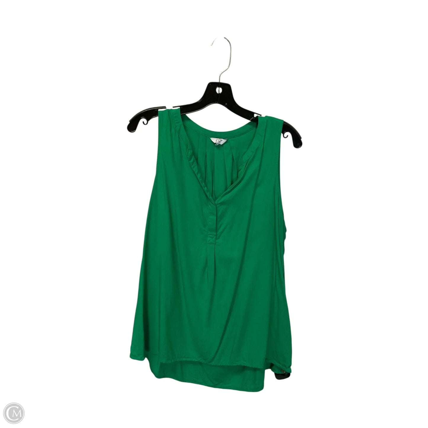 Top Sleeveless By Crown And Ivy In Green, Size: Xl