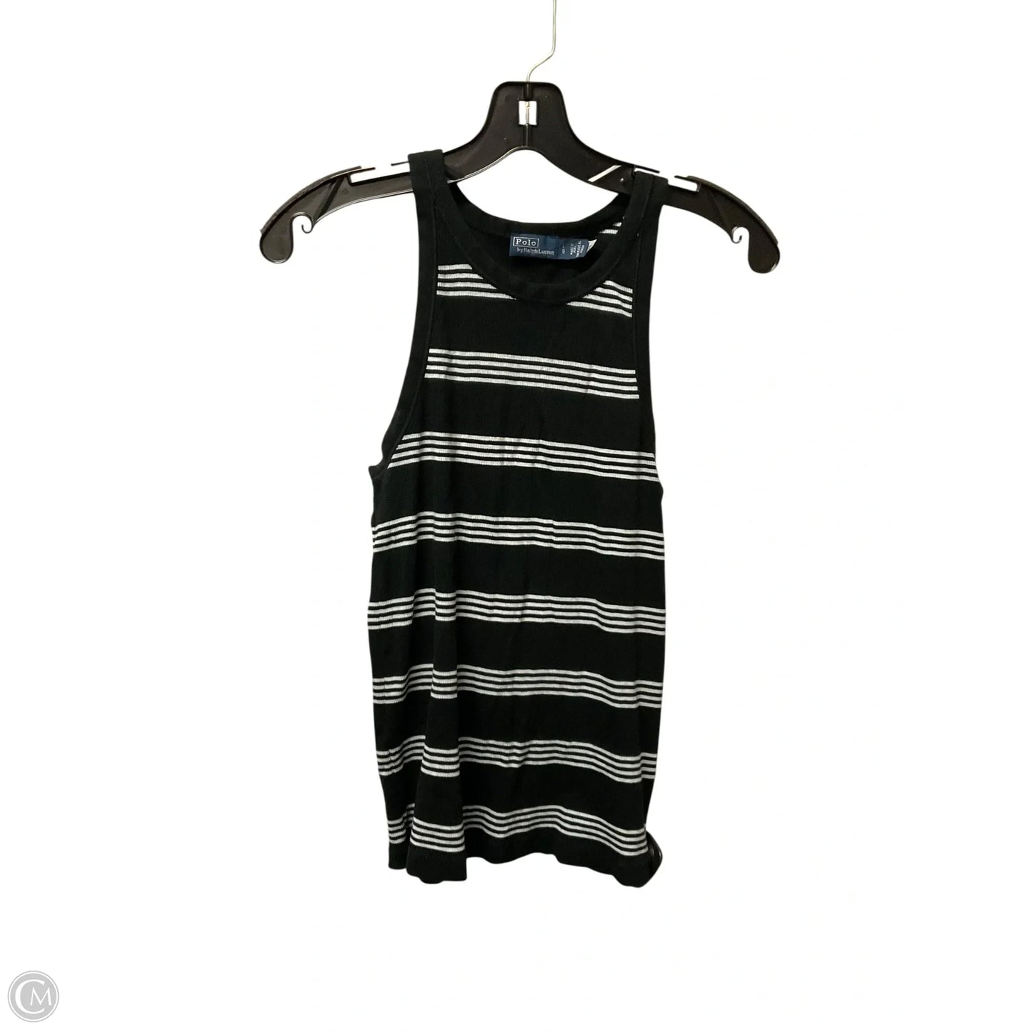 Top Sleeveless Basic By Polo Ralph Lauren In Striped Pattern, Size: L