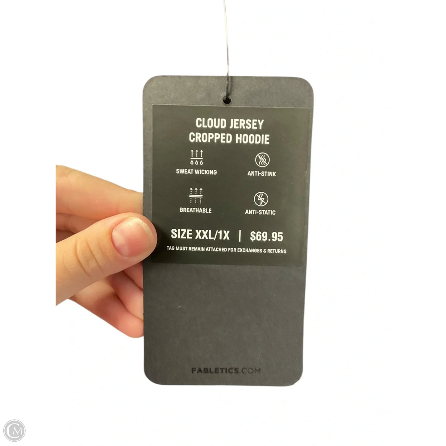 Athletic Sweatshirt Hoodie By Fabletics In Purple, Size: Xl