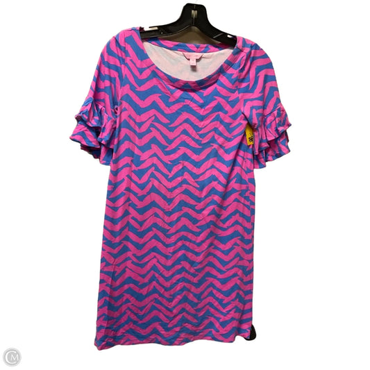 Dress Designer By Lilly Pulitzer In Blue & Pink, Size: Xs