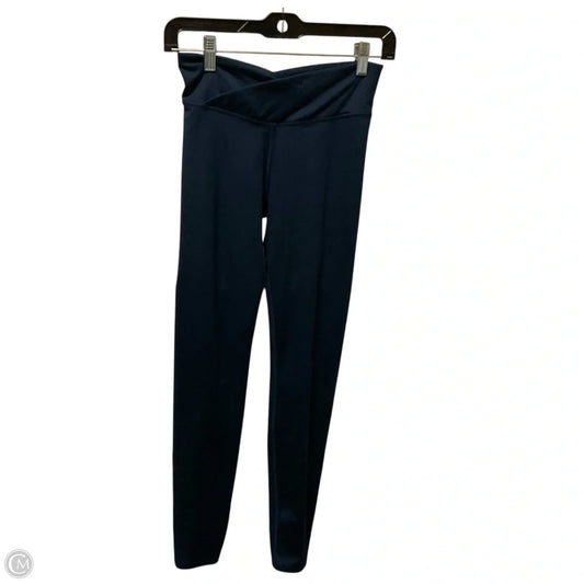 Athletic Leggings By Fabletics In Navy, Size: Xxs