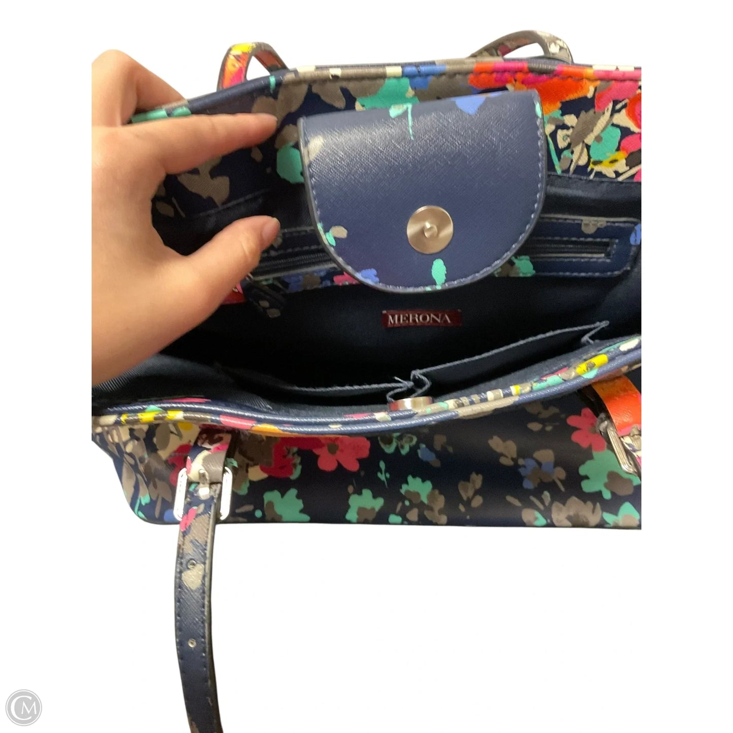 Handbag By Merona, Size: Large