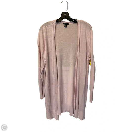 Cardigan By Halogen In Pink, Size: Xxl