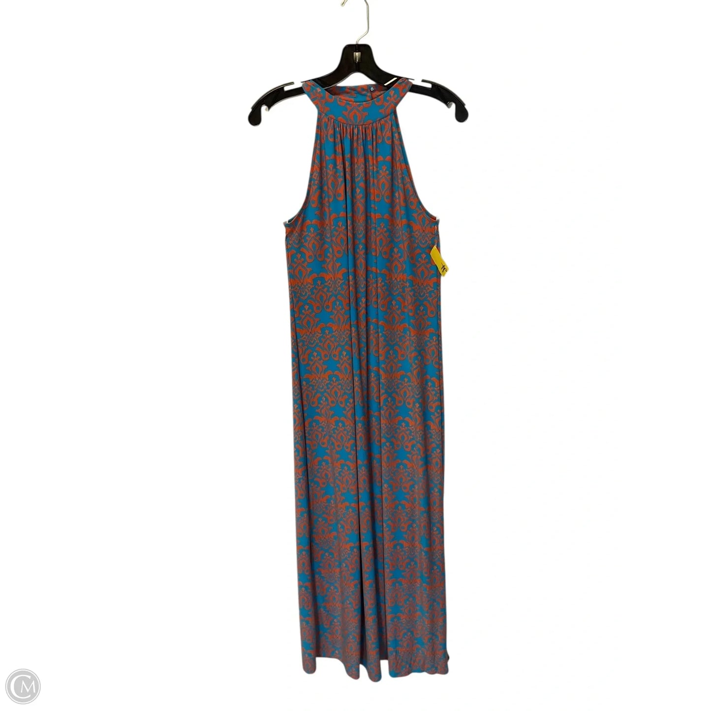 Dress Casual Maxi By Bar Iii In Blue & Orange, Size: S
