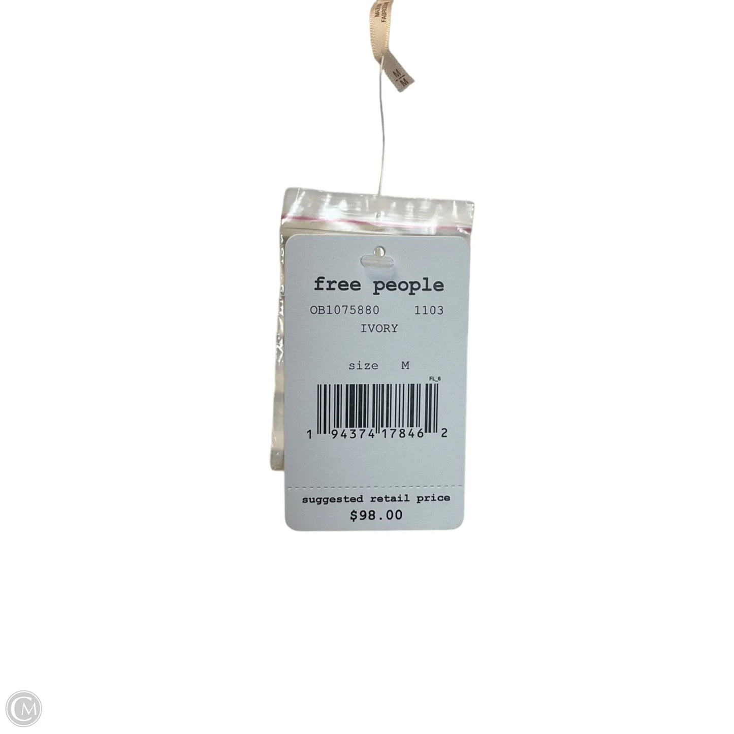 Top Short Sleeve By Free People In White, Size: M