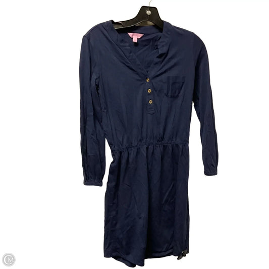 Dress Designer By Lilly Pulitzer In Navy, Size: Xs