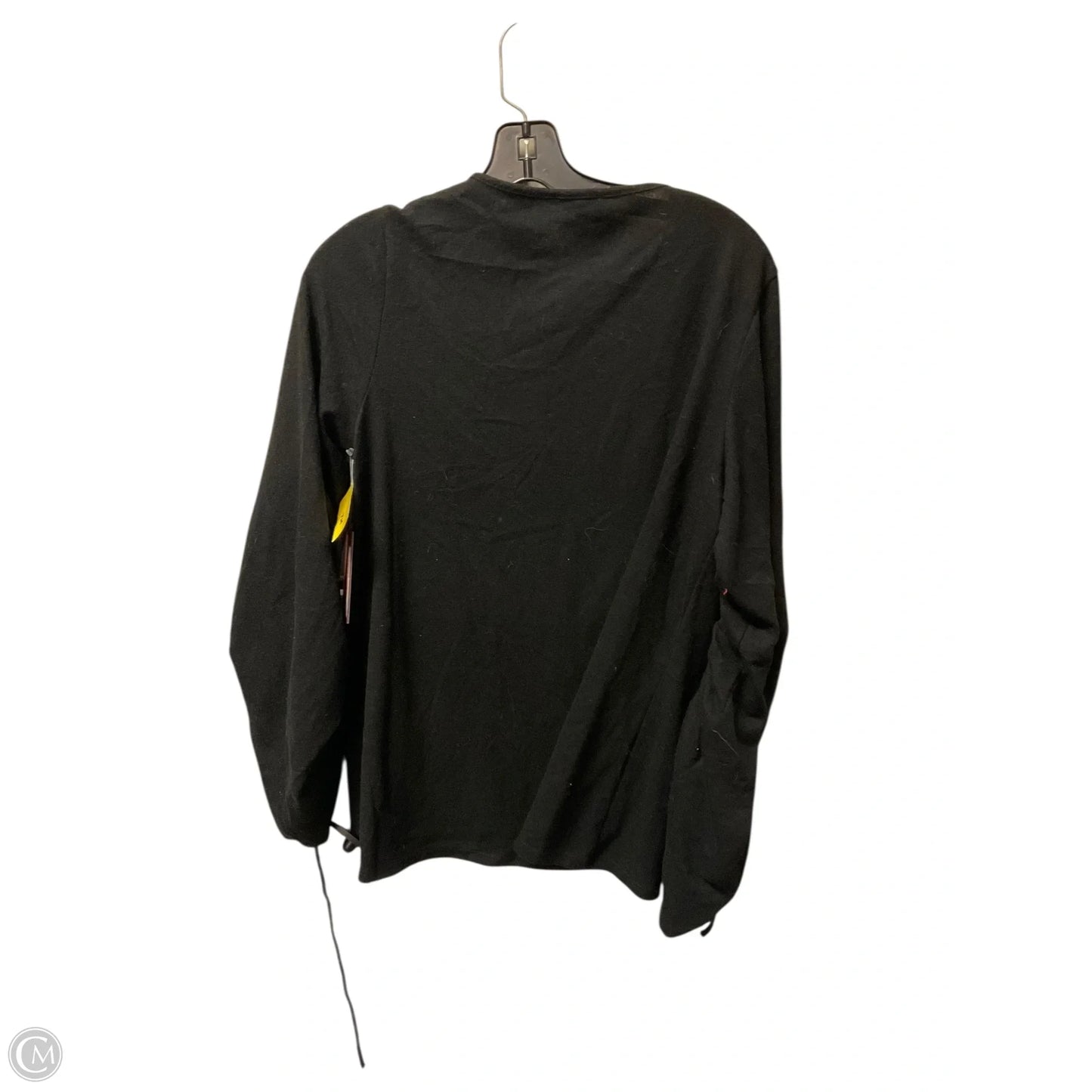 Top Long Sleeve By Vince Camuto In Black, Size: M