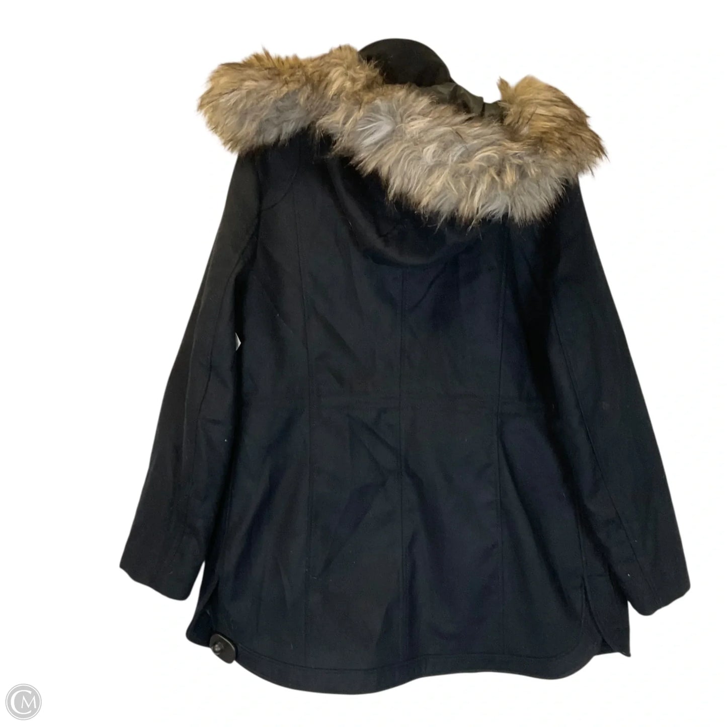 Coat Peacoat By Lucky Brand In Navy, Size: L