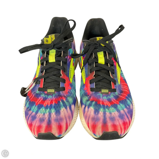 Shoes Athletic By Brooks In Tie Dye Print, Size: 8