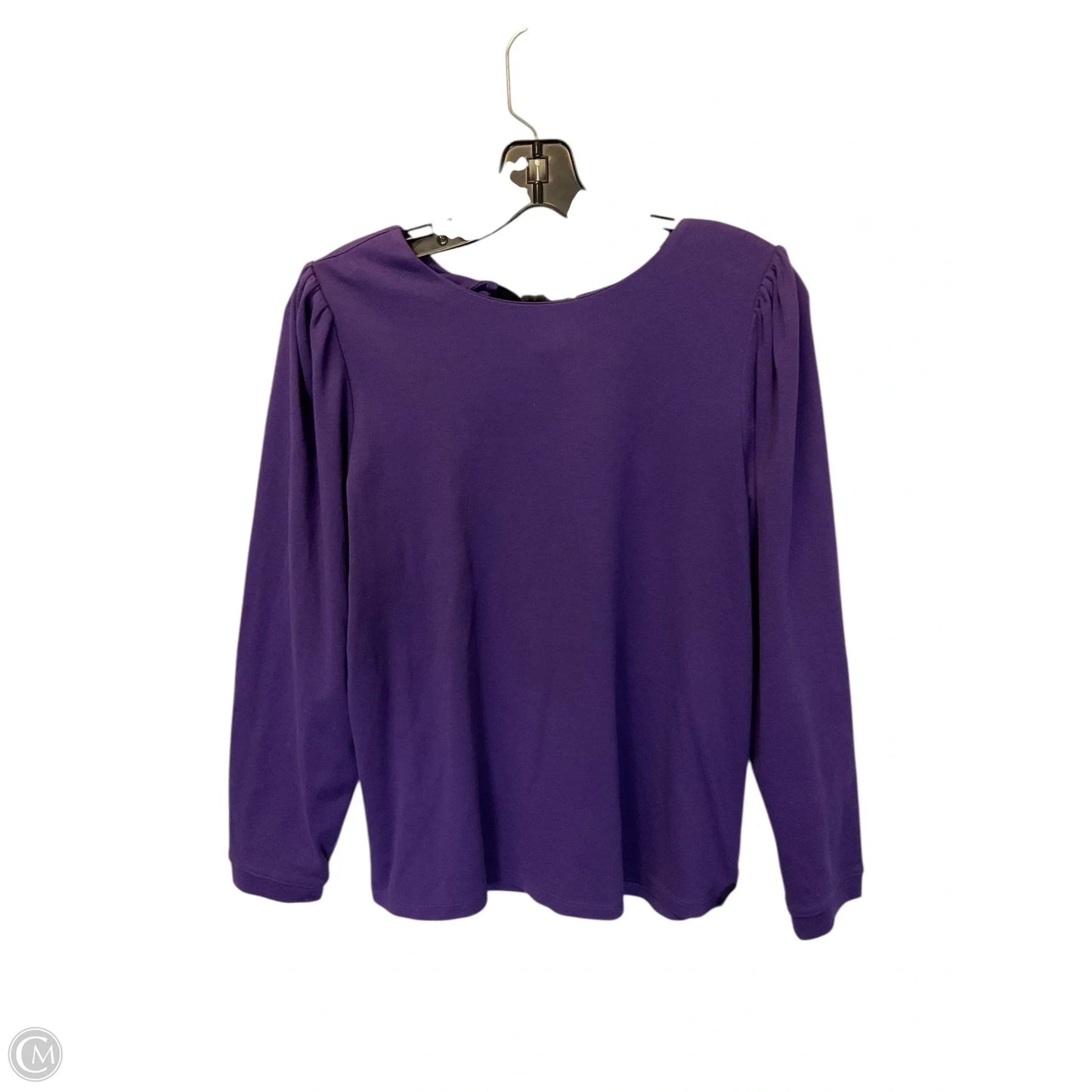 Top Long Sleeve By Crown And Ivy In Purple, Size: S