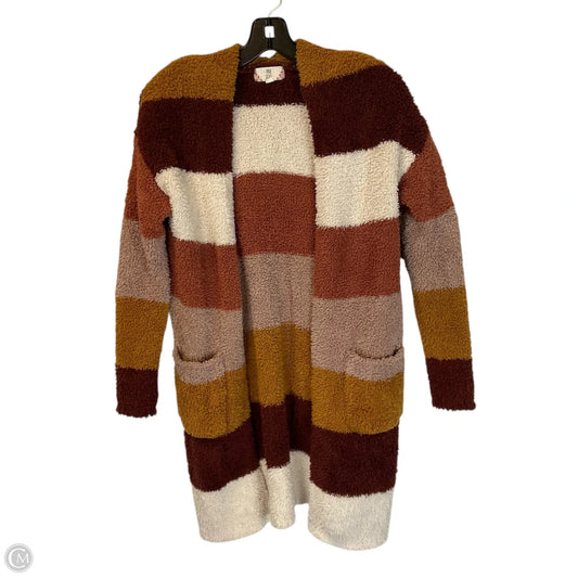 Sweater Cardigan By Pink Rose In Multi-colored, Size: Xs