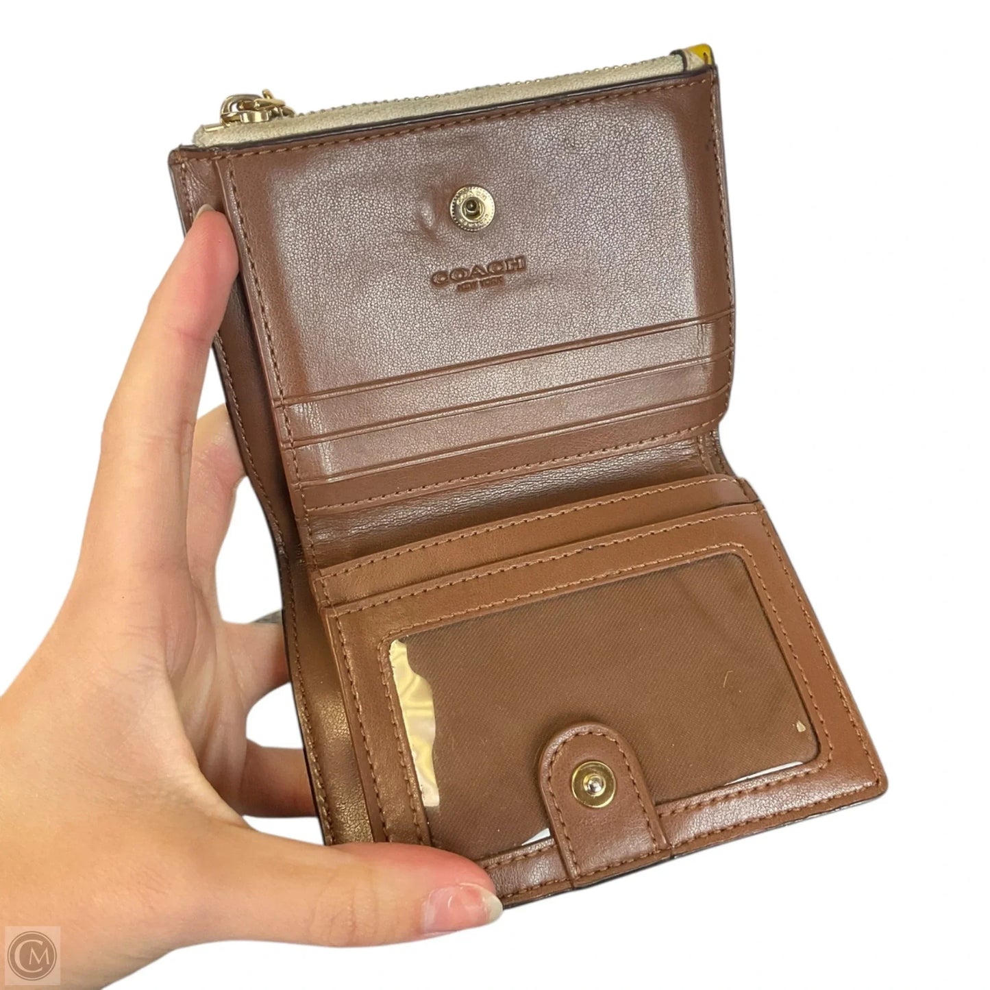 Wallet Designer By Coach, Size: Small